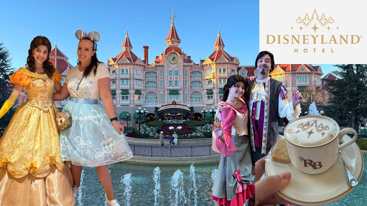Disneyland Hotel - Frühstück im Royal Banquet, royale Show in der Lobby und viele Prinzessinnen!