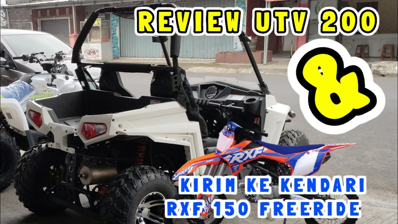 ОБЗОР UTV 200 И RXF 150, ОТПРАВЛЯЮЩИХСЯ В КЕНДАРИ