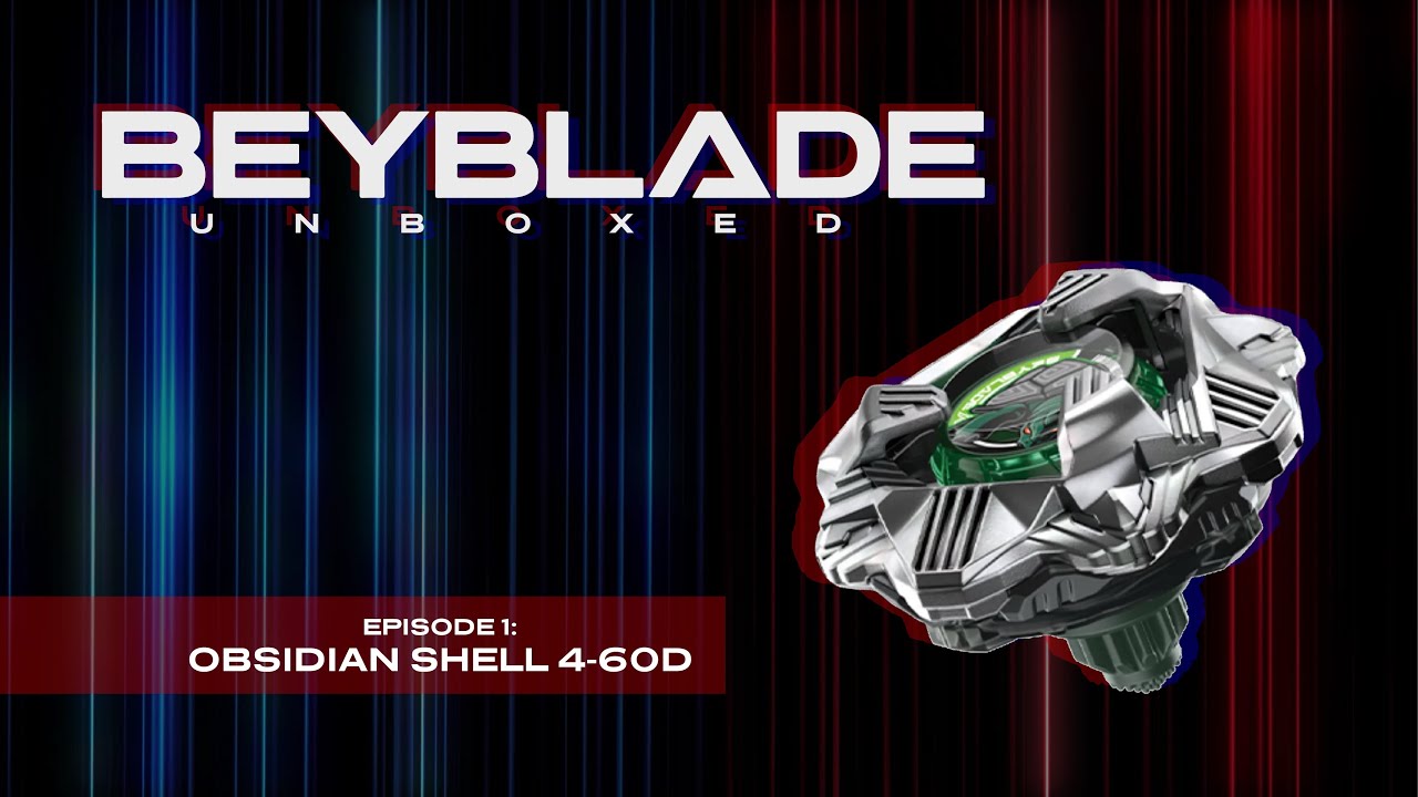 OBSIDIAN SHELL 4-60D | BEYBLADE UNBOXED