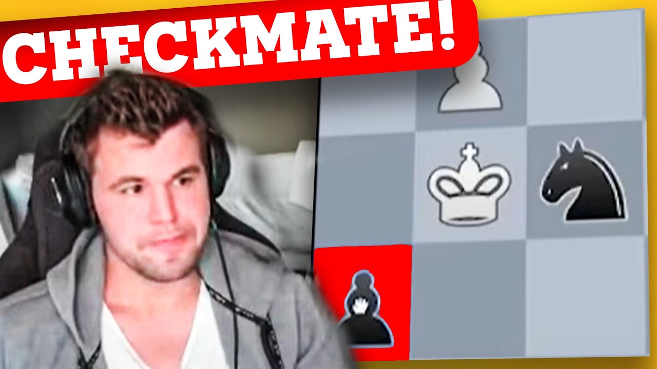 Magnus Carlsen Checkmates Grandmaster with Pawn