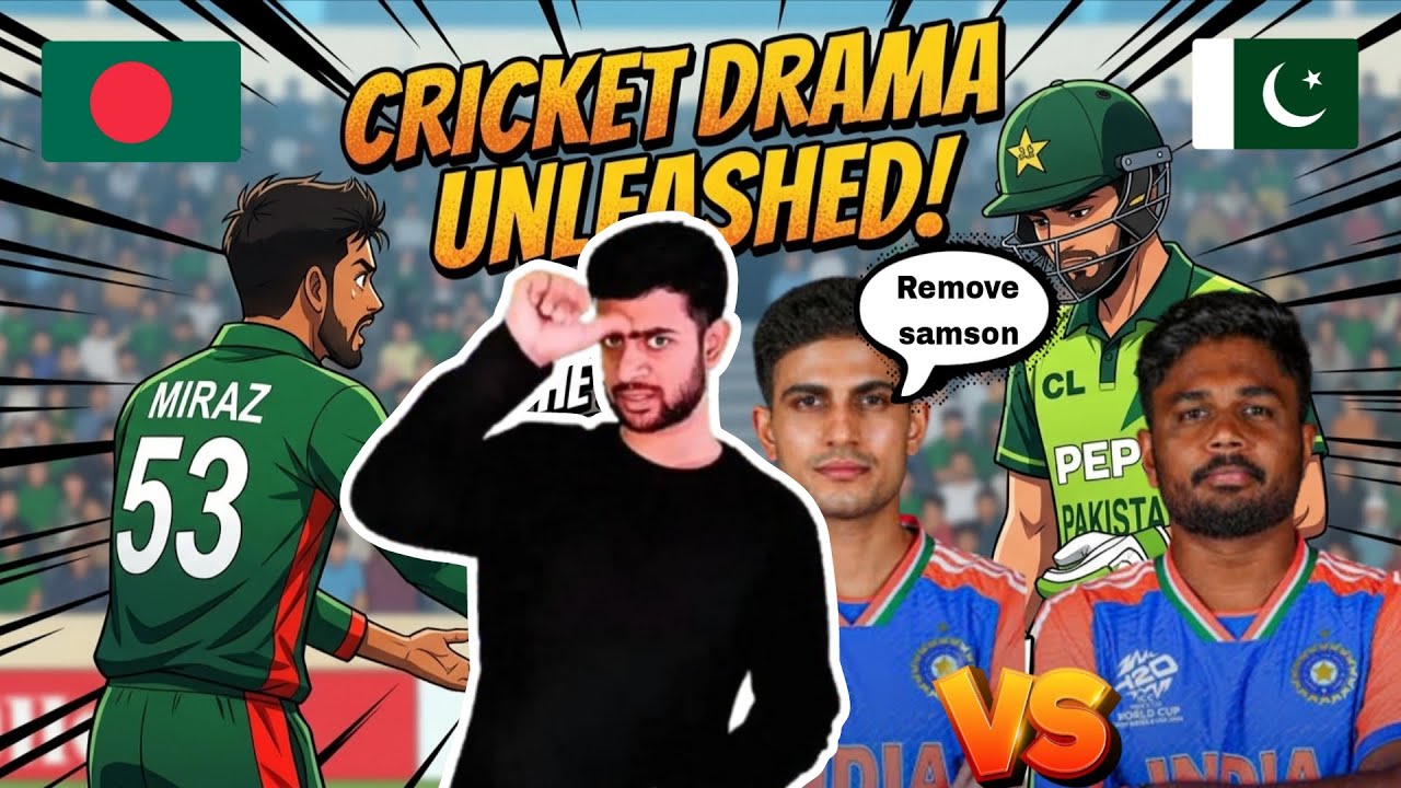 Gill, congratulations on India's victory, but remove Samson. What happened in Pak vs Ban cricket?.