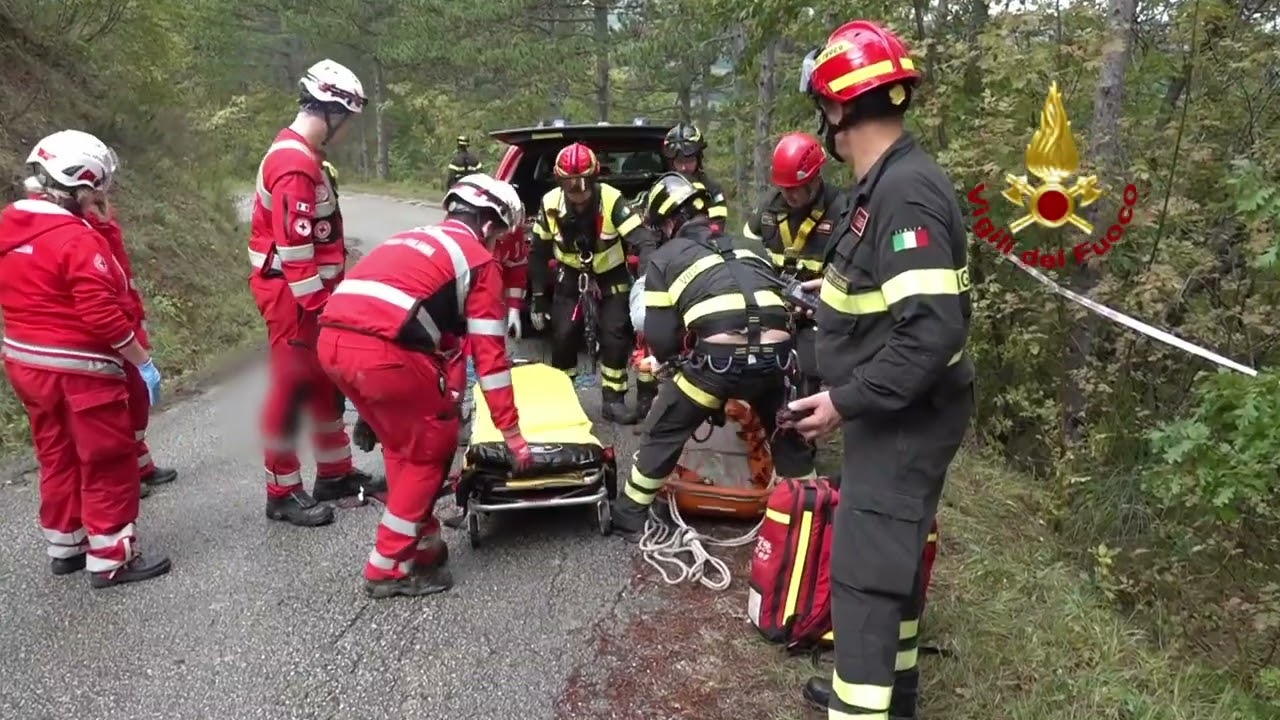 Vigili del Fuoco le esercitazioni a Rocca San Casciano