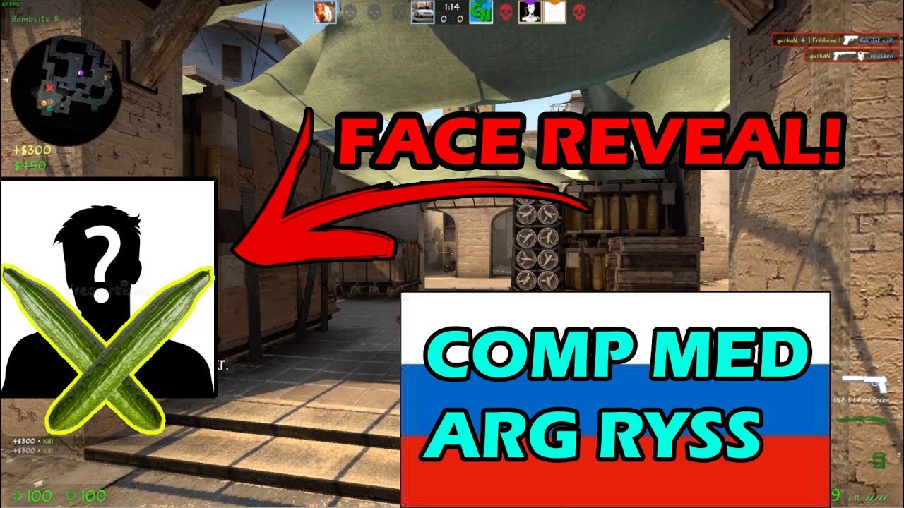 COMP MED ARG RYSS!! + FACE REVEAL!! | CS:GO MM #2 [SVENSKA]