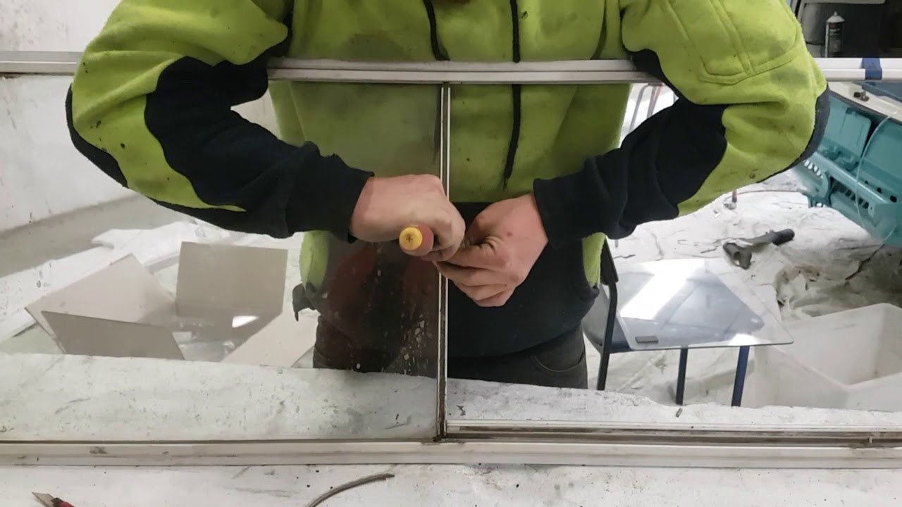 Vw T3 vanagon sliding window maintenance #vanlife