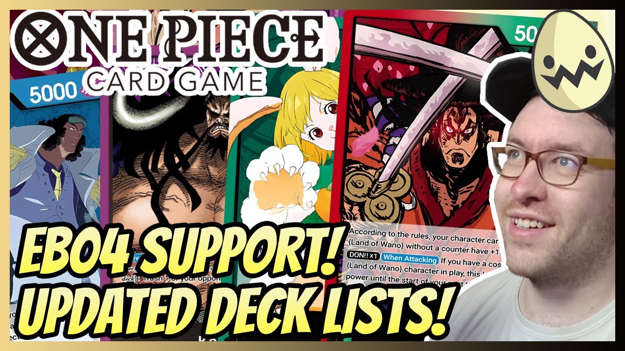 One Piece Card Game: English OP14 Meta! EB04 Support! Updated Deck Lists!