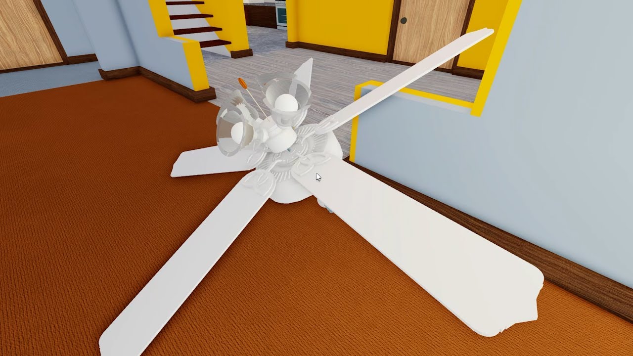 CEILING FAN LAND | Terra do Ventilador de Teto Divertido no Roblox
