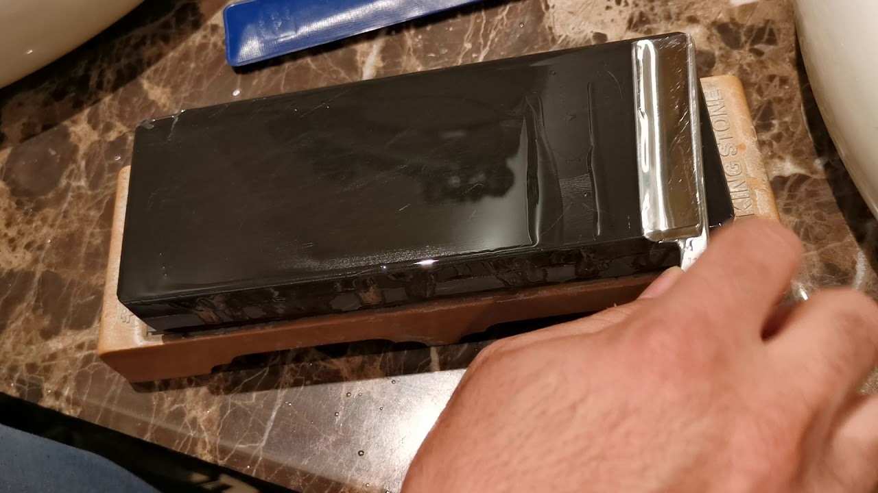 Straight Razor Honing On Arkansas Whetstone