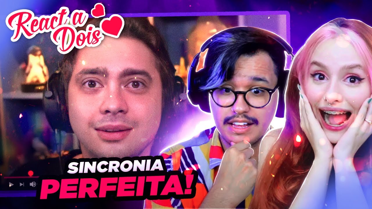 Reagimos a QUANDO TEM UMA SINCRONIA PERFEITA NA LIVE #7 #ReactADois