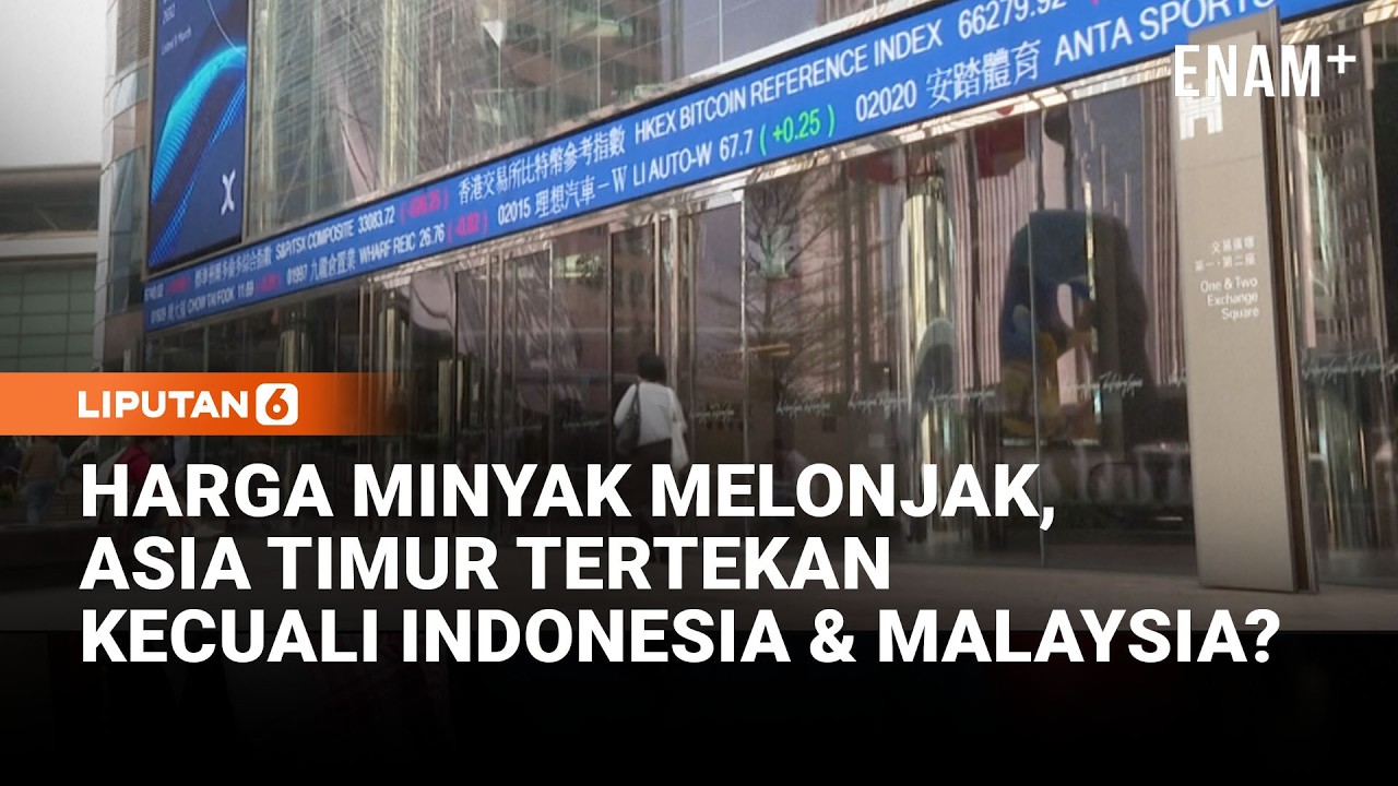 Bursa Asia Anjlok Setelah Harga Minyak Dunia Melonjak, Bagaimana Nasib Indonesia? | Liputan6