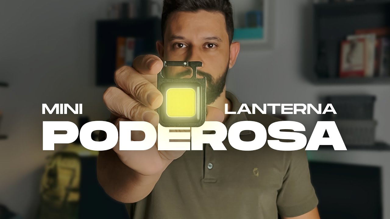 Mini Lanterna Chaveiro Potente (review) fiquei impressionado com...