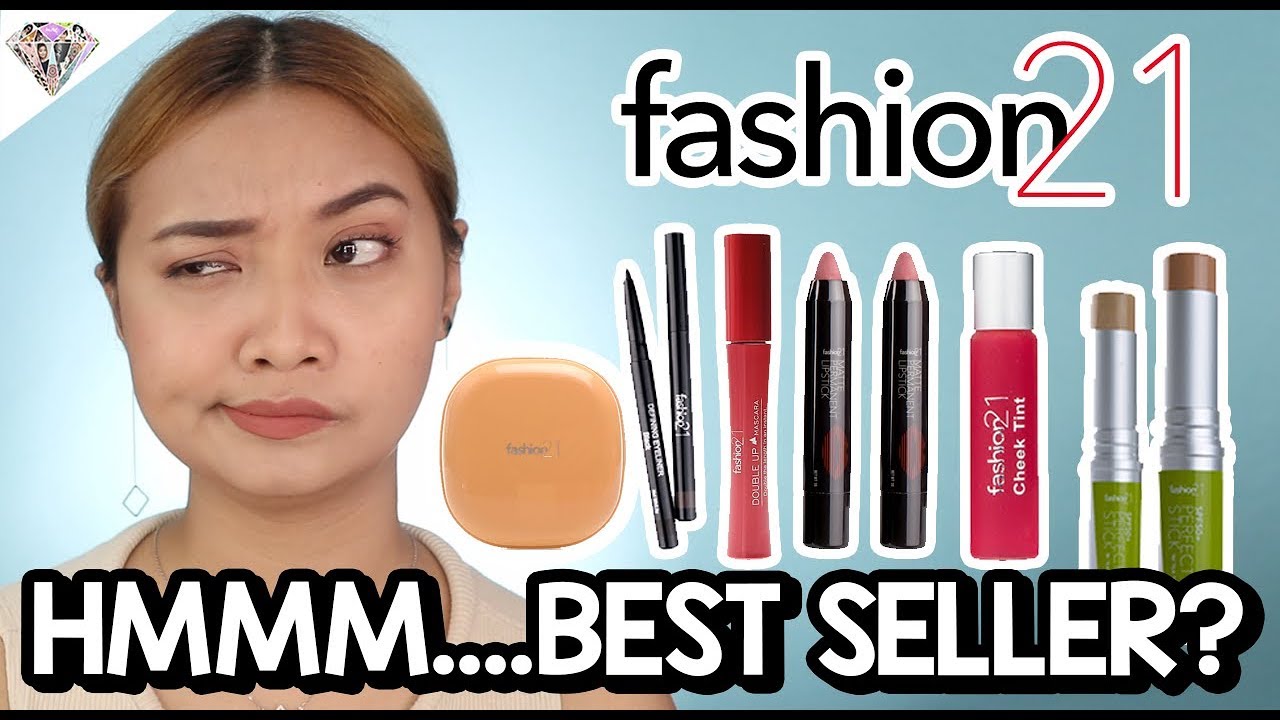 SULIT NA MAKEUP? FULL FACE USING FASHION 21 BEST SELLER?! MAGANDA BA?!
