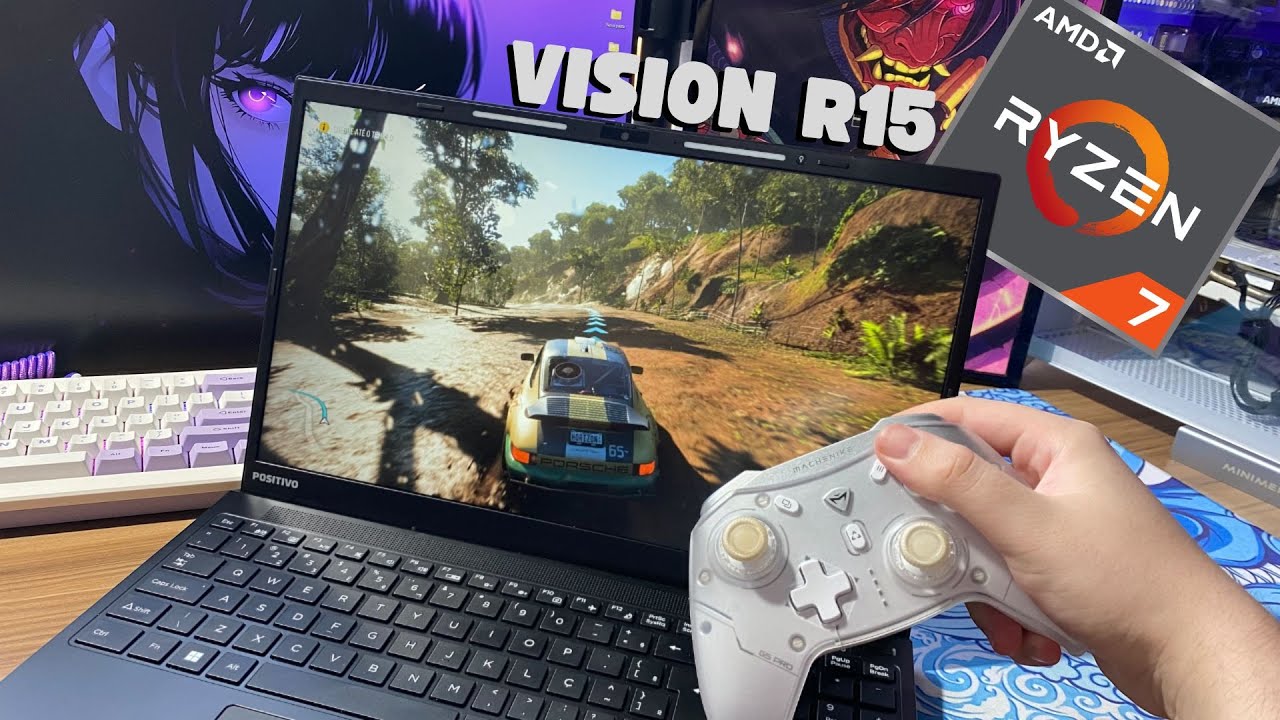 TESTANDO JOGOS NO POSITIVO VISION R15 (RYZEN 7 32GB DE RAM)