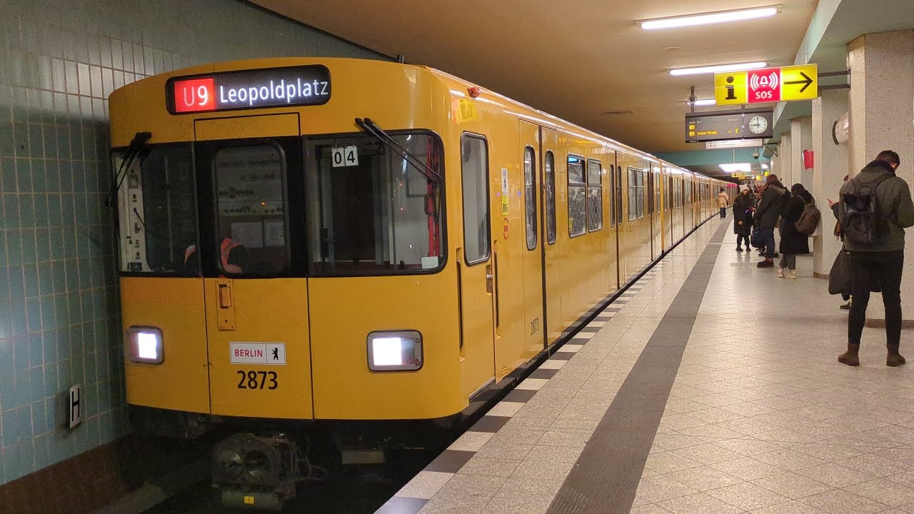U-Bahn Berlin|Aussetzermitfahrt #39 auf der U9 von Rathaus Steglitz bis Leopoldplatz