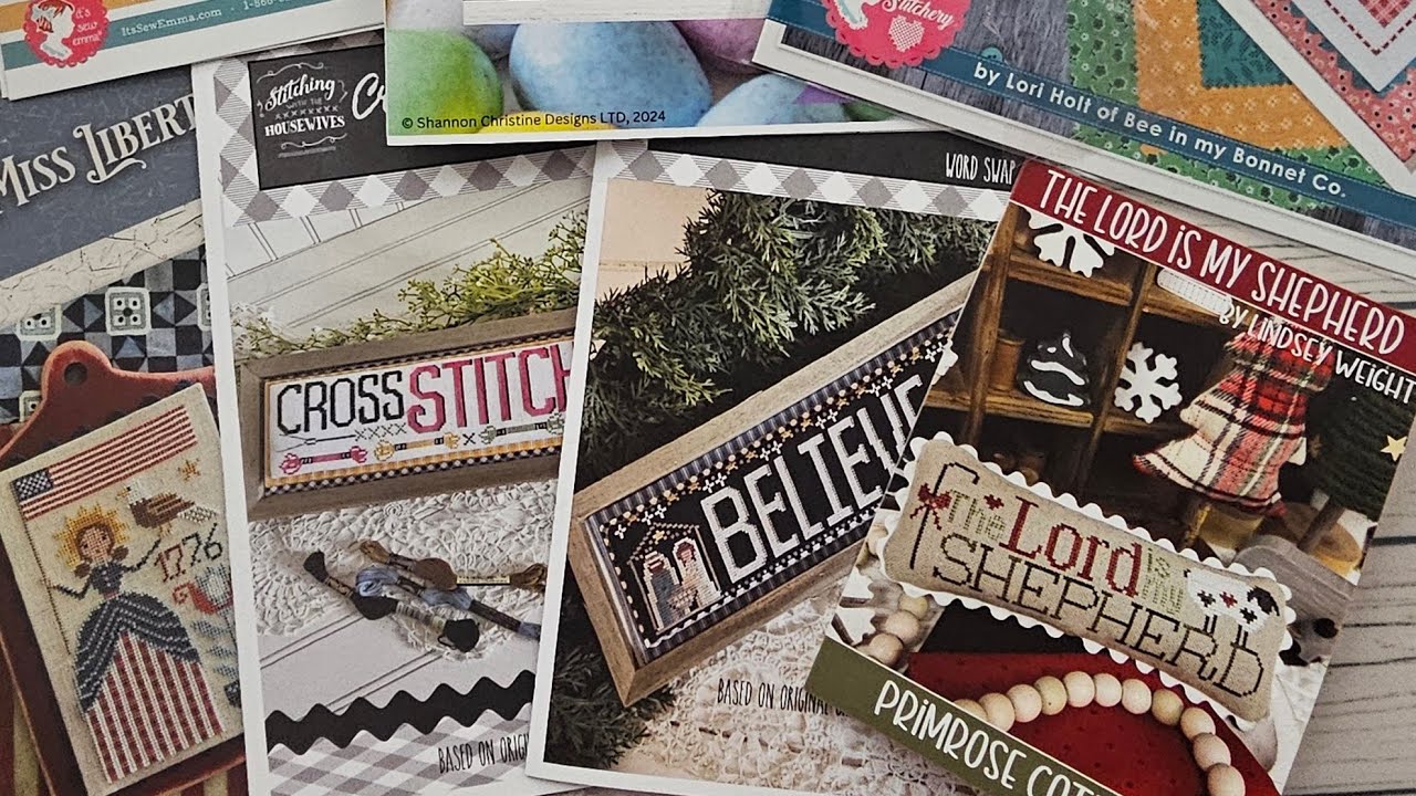 Cross Stitch and Fat Quarter Shop Haul #538 Not Edited (Lots Of Chit Chat) 1-6-26