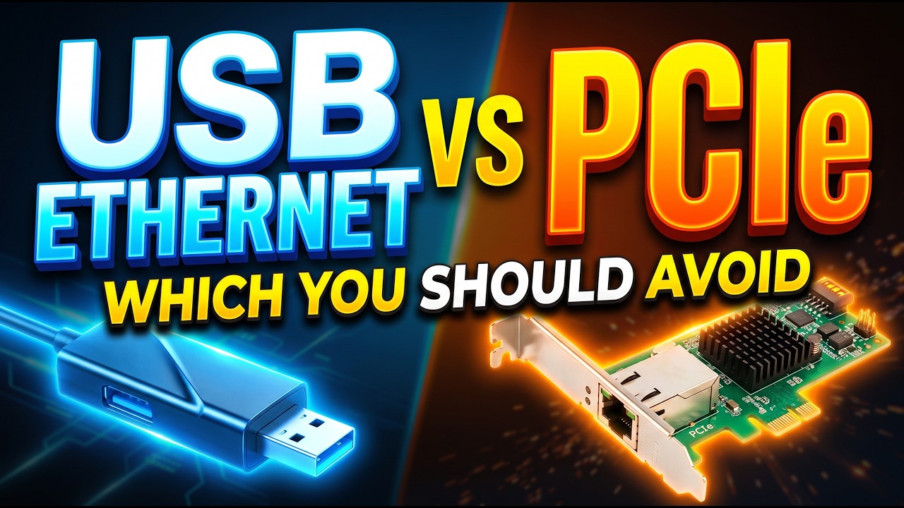 USB Ethernet против PCIe: что на самом деле быстрее?