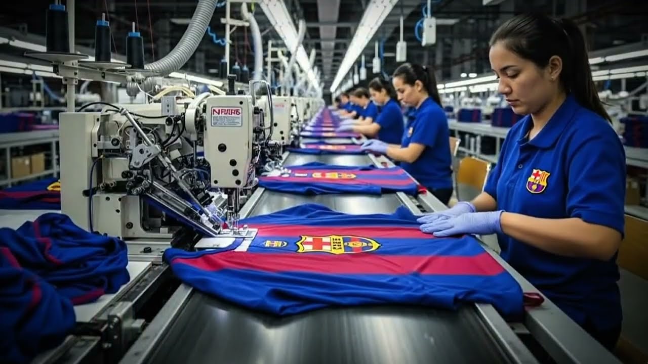 How Barcelona Home Jerseys Are Made Today: Inside the Factory & Billion-Dollar Industry Secrets