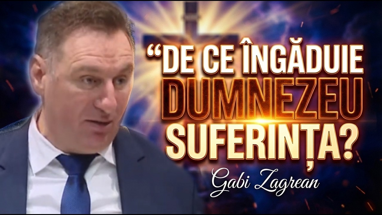 Gabi Zagrean - De ce ingaduie Dumnezeu suferinta?