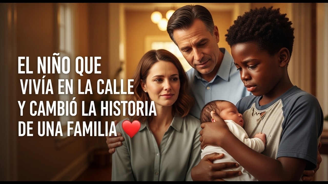 El niño que vivía en la calle y cambió la historia de una familia 😳