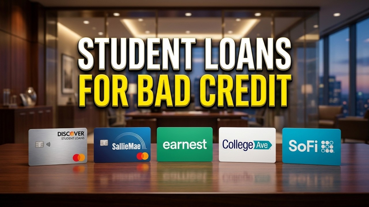 Top Student Loans for Bad Credit | Best Low-Interest Rate Options Ranked
