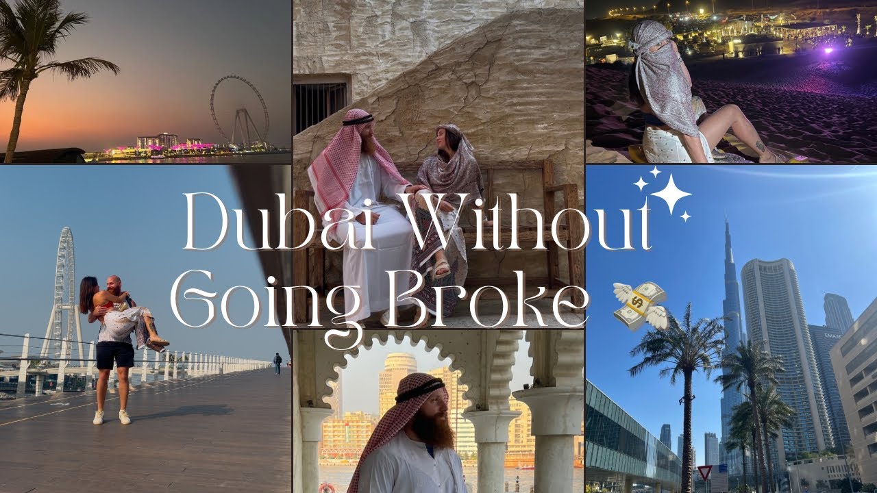 Dubai on a Budget 🇦🇪 | 4 Days of Beaches, City Walks & Night Desert Views