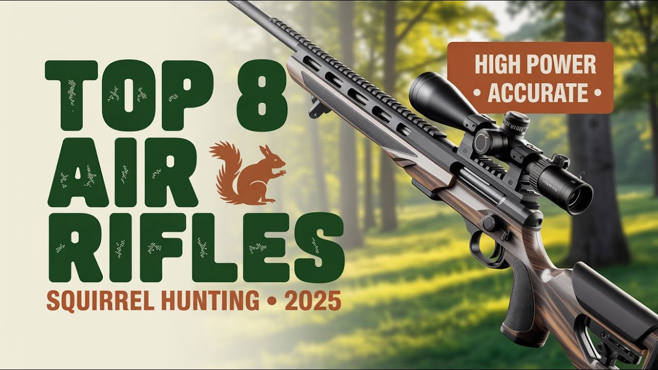 Top 8 Best Air Rifles for Squirrel Hunting in 2025