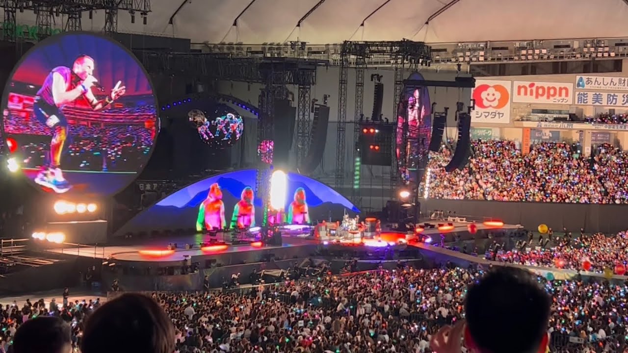 Coldplay LIVE in Tokyo, Japan - Night 1 - Music of the Spheres World Tour ミュージック・オブ・ザ・スフィアーズ