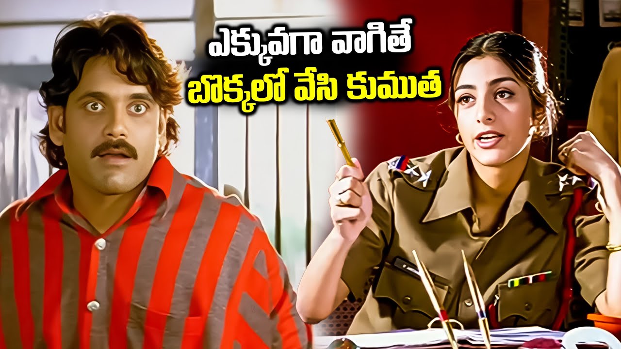 ఎక్కువగా వాగితే బొక్కలో వేసి కుముత Nagarjuna and Tabu BlockBuster Comedy Scenes