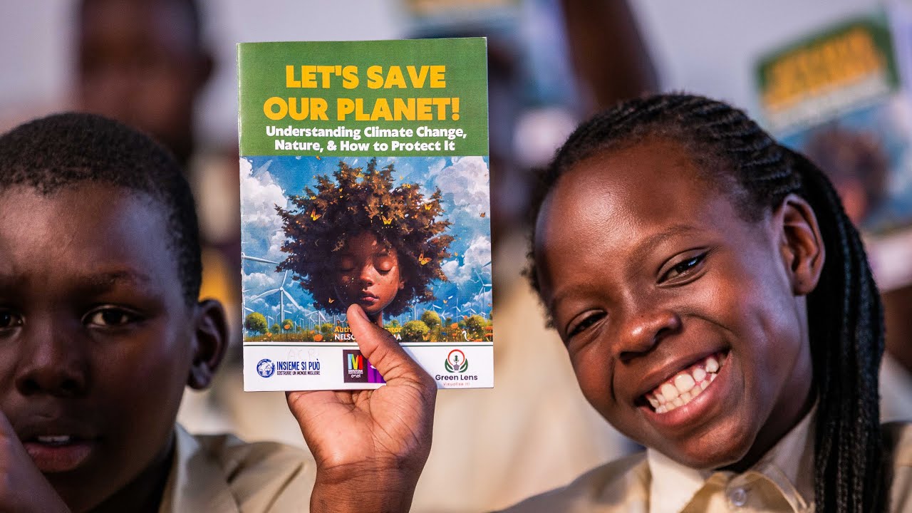Training Primary School Children on Climate Change & Environmental Conservation in Uganda.