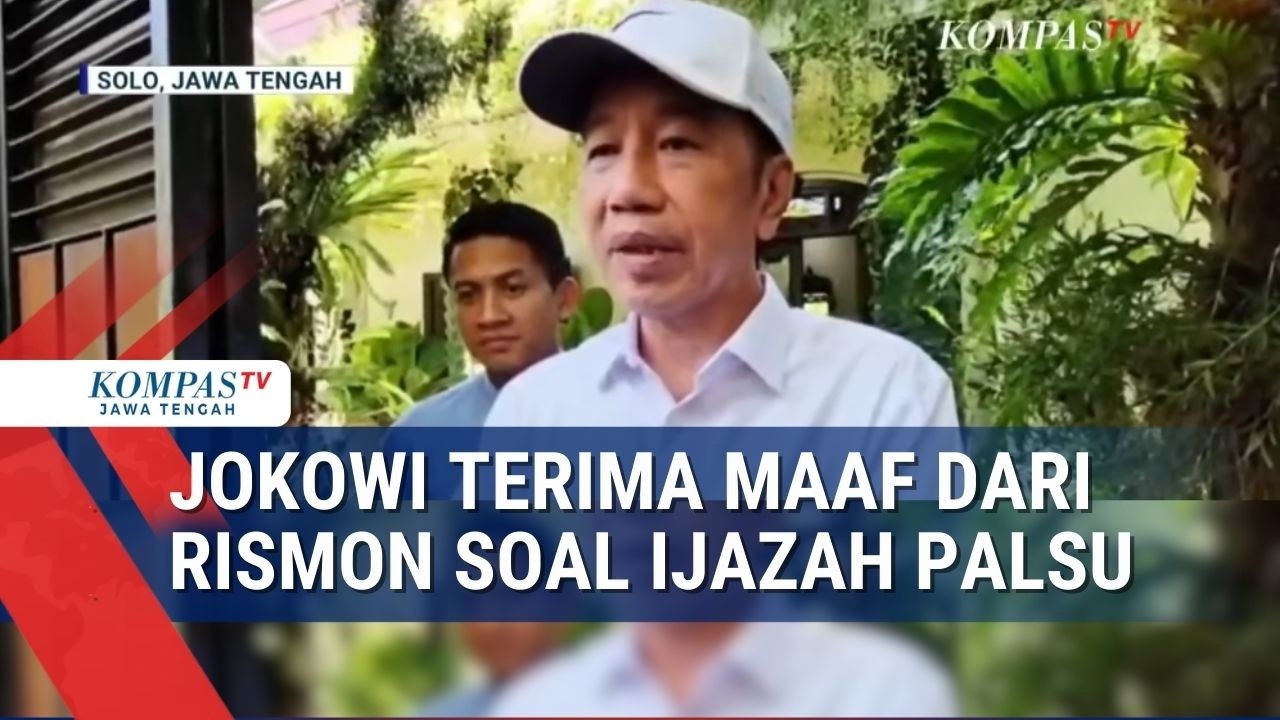Jokowi Terima Maaf dari Rismon Namun soal Restorative Justice Urusan Polisi