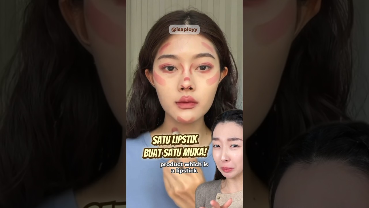 COBAIN MAKEUP HACK VIRAL FULL FACE PAKE 1 LIPSTIK DOANG? TAKUT SIS