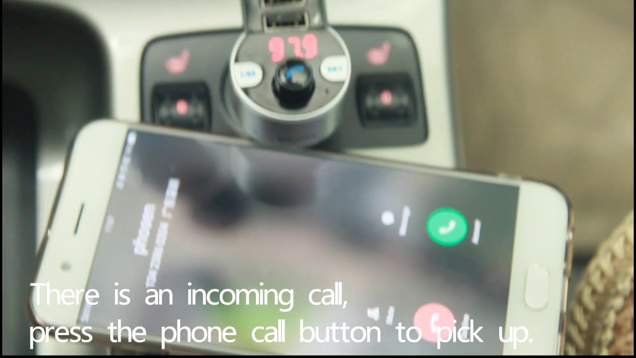 Bluetooth Car MP3 Player Radio Adapter Hands-free Talking Car Kit with Dual USB Port