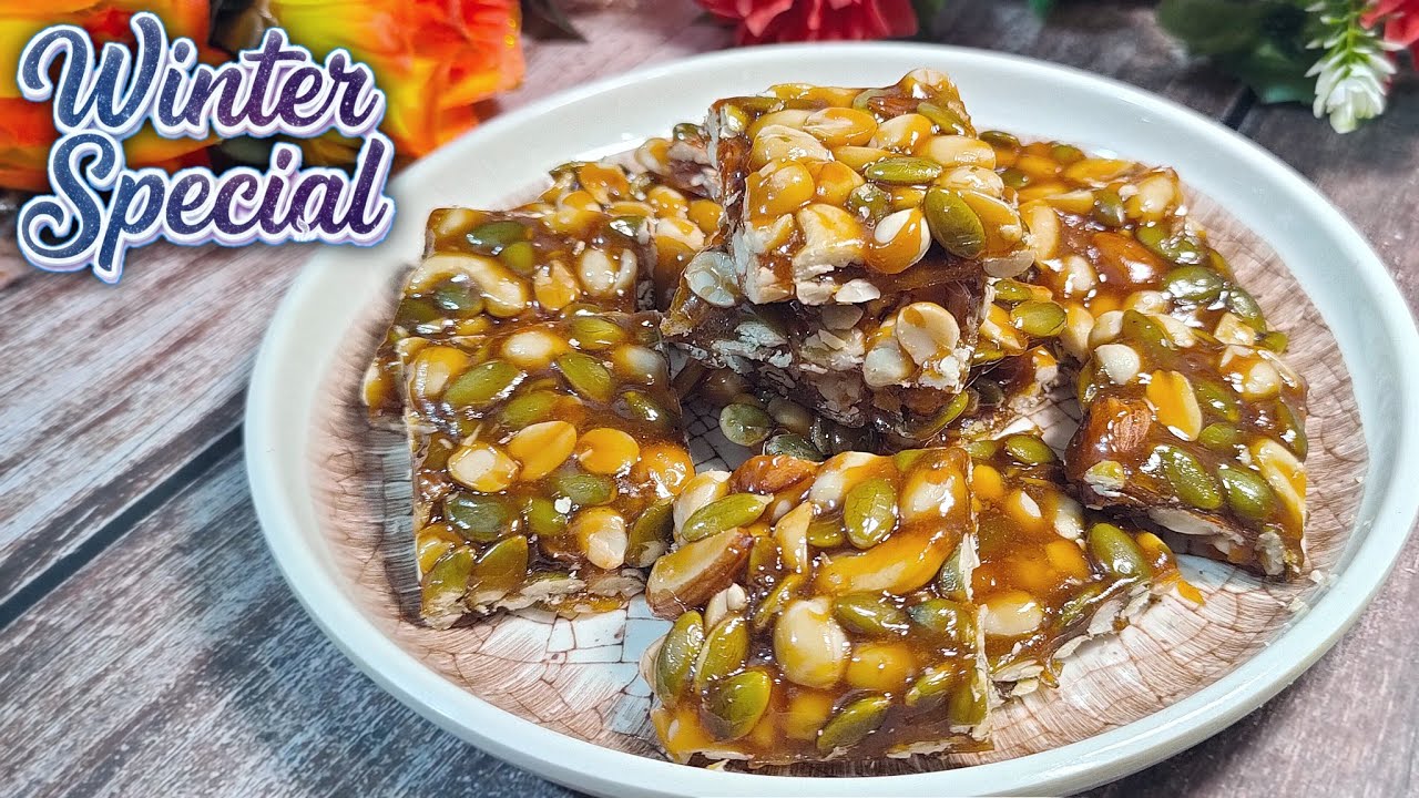 मकर संक्रांति पर क्या आपने ड्राई फ्रूट चिक्की बनाई | Dryfruit Chikki | Ruksi Home kitchen