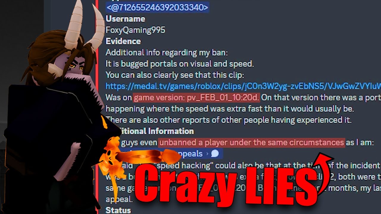 Deepwoken Ban Appeals are WILD
