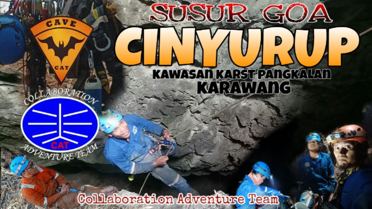 explore karawang // susur Goa cinyurup // Collaboration Adventure Team