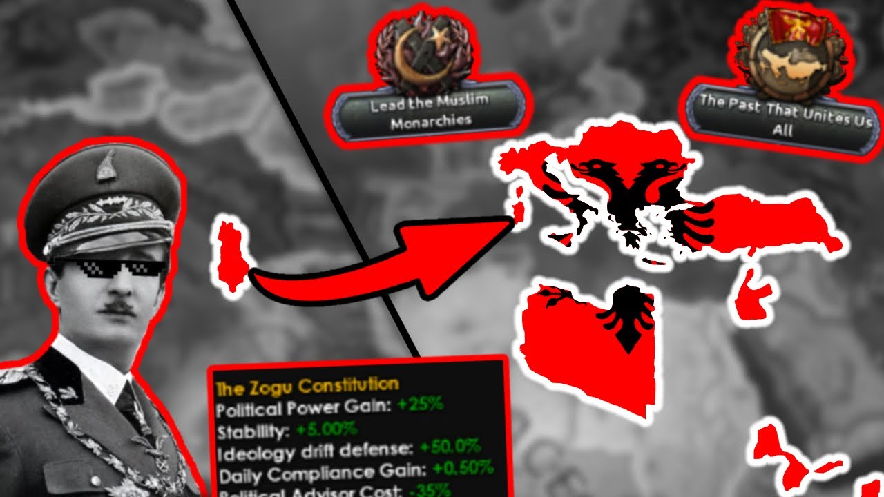 I Turned ALBANIA Into a Superpower in Hearts of Iron IV