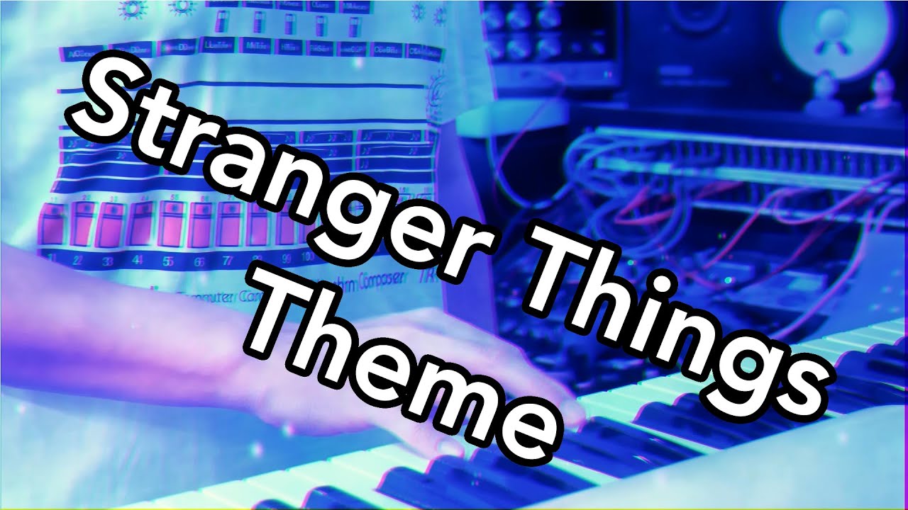 Stranger Things Theme (Cover) || Synthwave Retrowave Cinematic 📻
