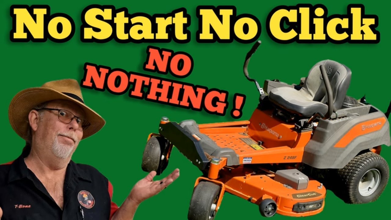 NoStart? No Click? NO NOTHING! Husqvarna Zero Turn Kawasaki Engine FIX Safety Switch? Solenoid?
