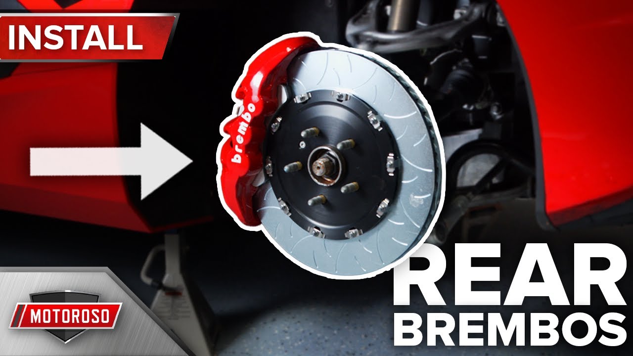Brembo Rear BBK for the C8 Corvette - Install Guide
