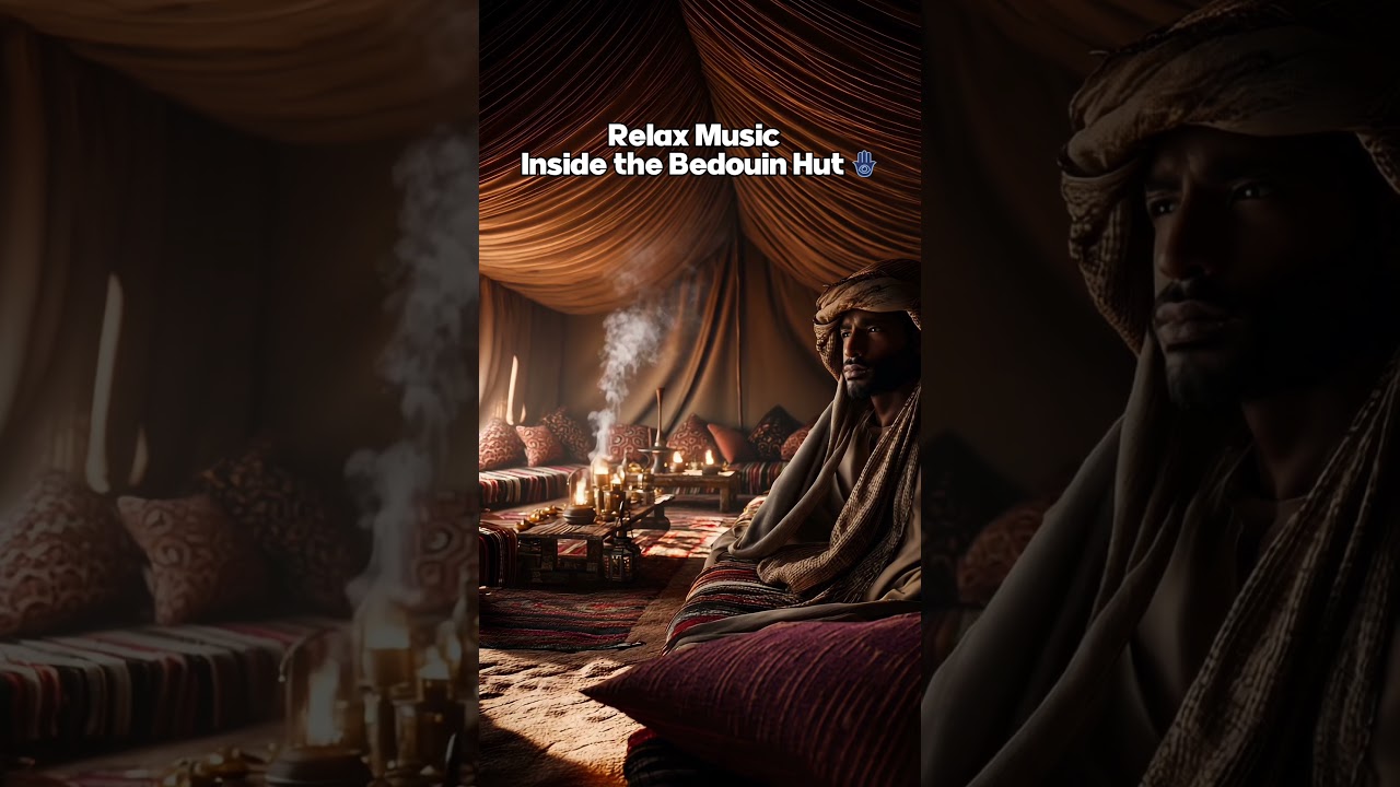 Relax Music Inside the Bedouin Hut 🪬 Desert Ritual Calm  