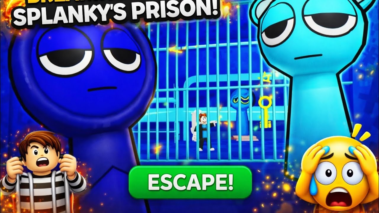 JEVIN VS SKY SPLANKI'S PRISON RUN! 🔥 | Roblox Obby Battle