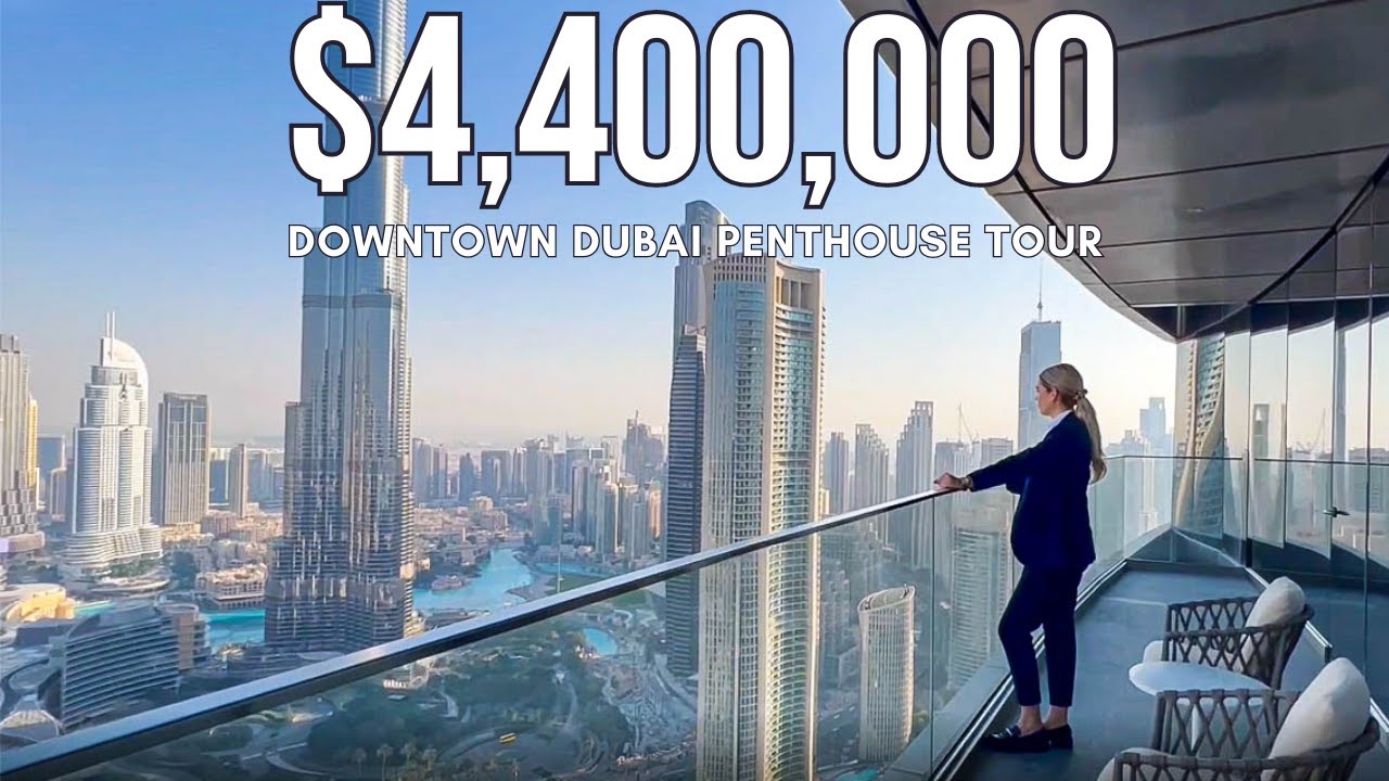 Luxury Dubai Penthouse for Sale | Burj Khalifa and Downtown Dubai View