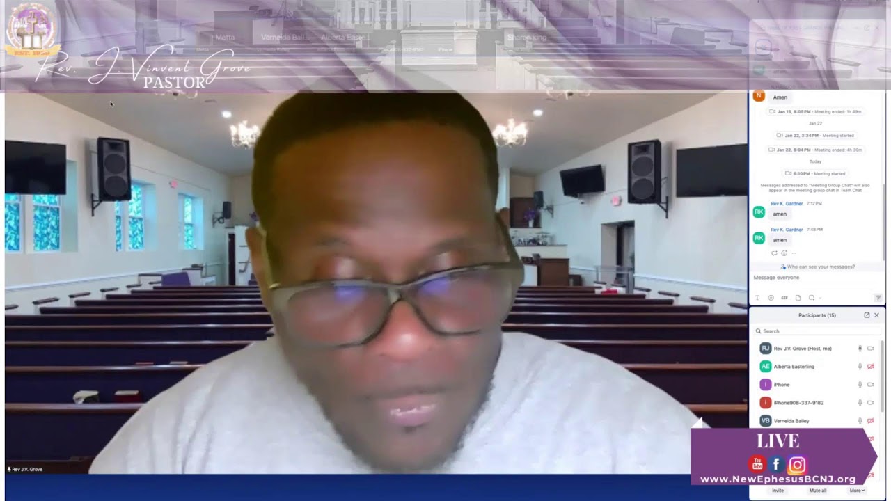 New Ephesus B.C. Prayer Service & Bible Study