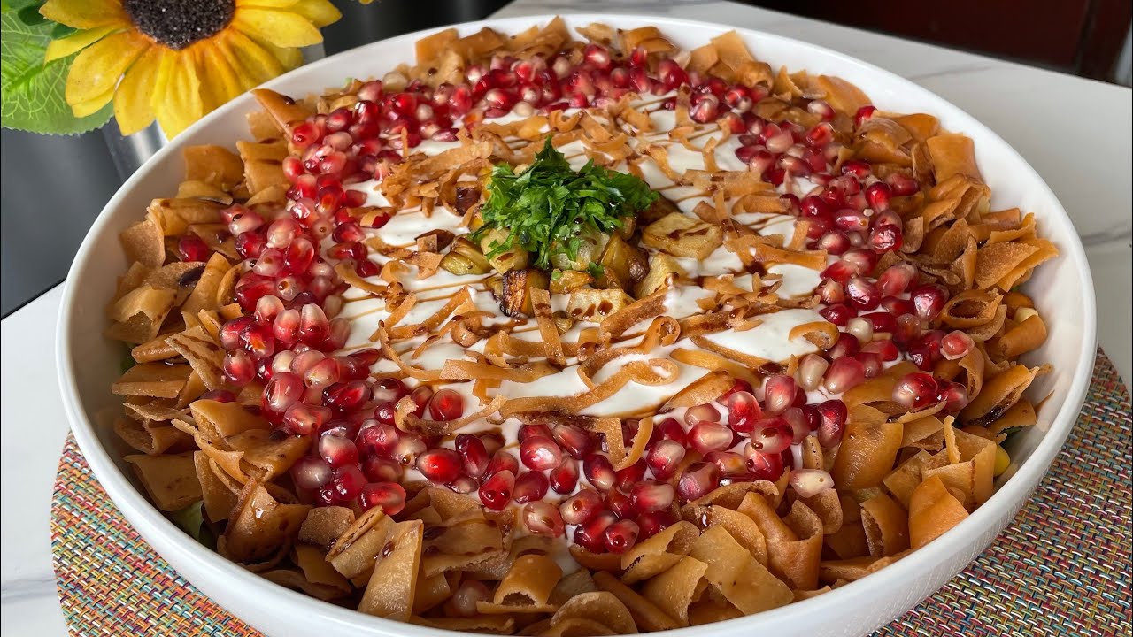 سلطة المقالي الشهيرة طعم وشكل ولا أشهى لازم تجربوها 😍👌🏻