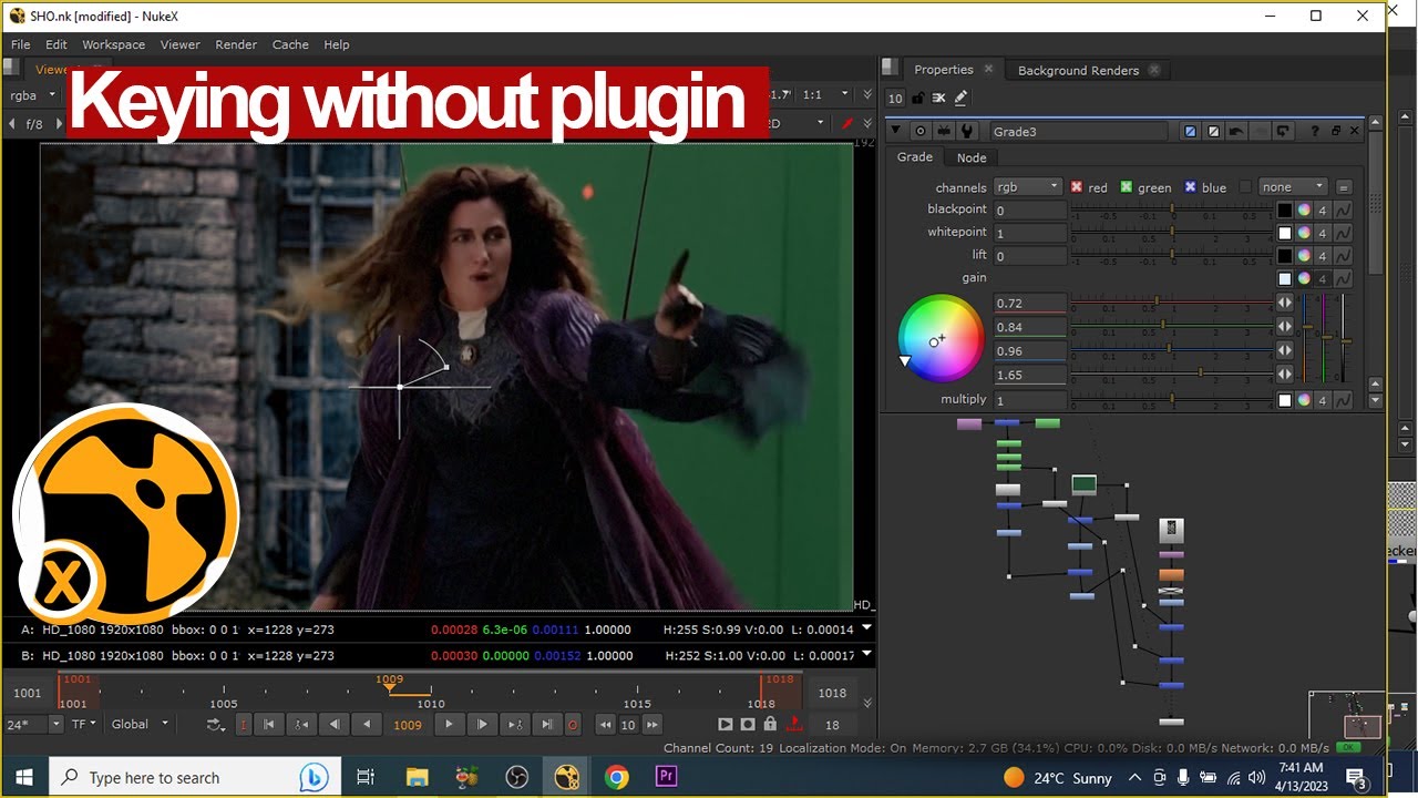 Avoid Mistakes: Learn Keying and Compositing in Nuke Tutorial I  Easy Hair Details in Nuke Tutorial