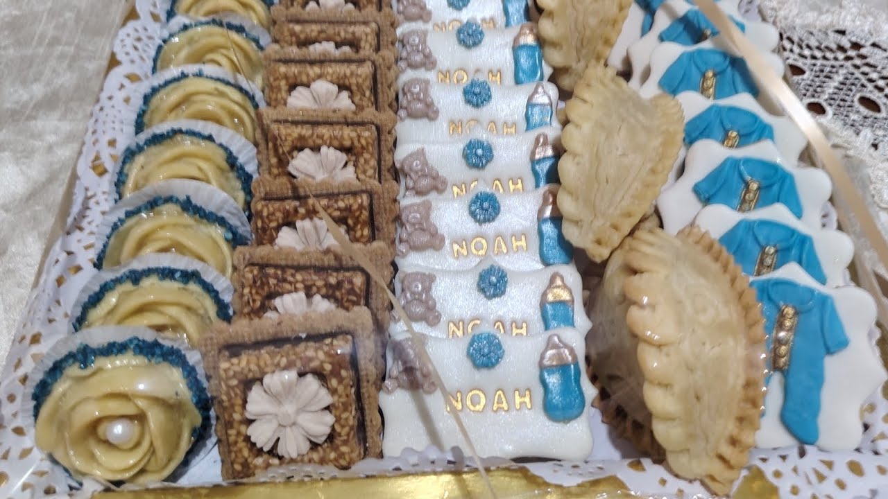 طلبية صارلي الزيادة sablé personnalisé بعجينة  الشكلاطة الإحورافية  رائعة 