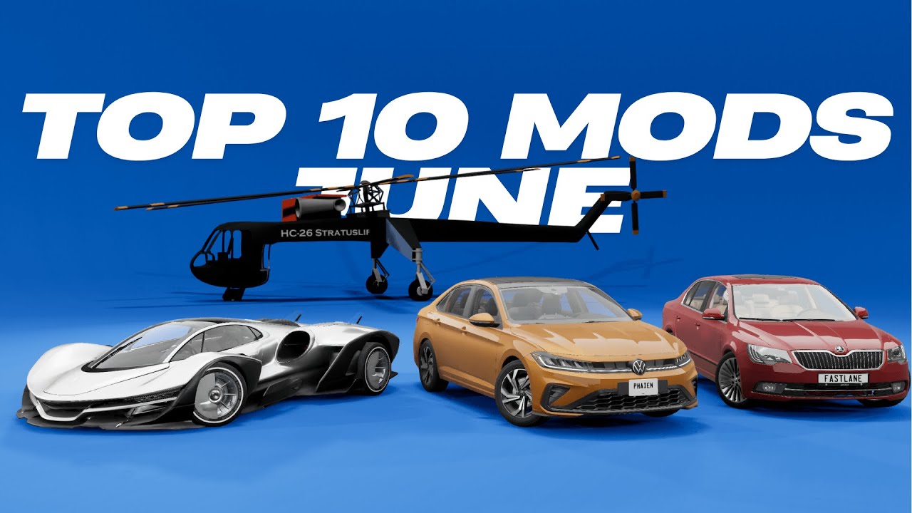 Top 10 FREE BeamNG Mods That Look Better Than Paid Ones