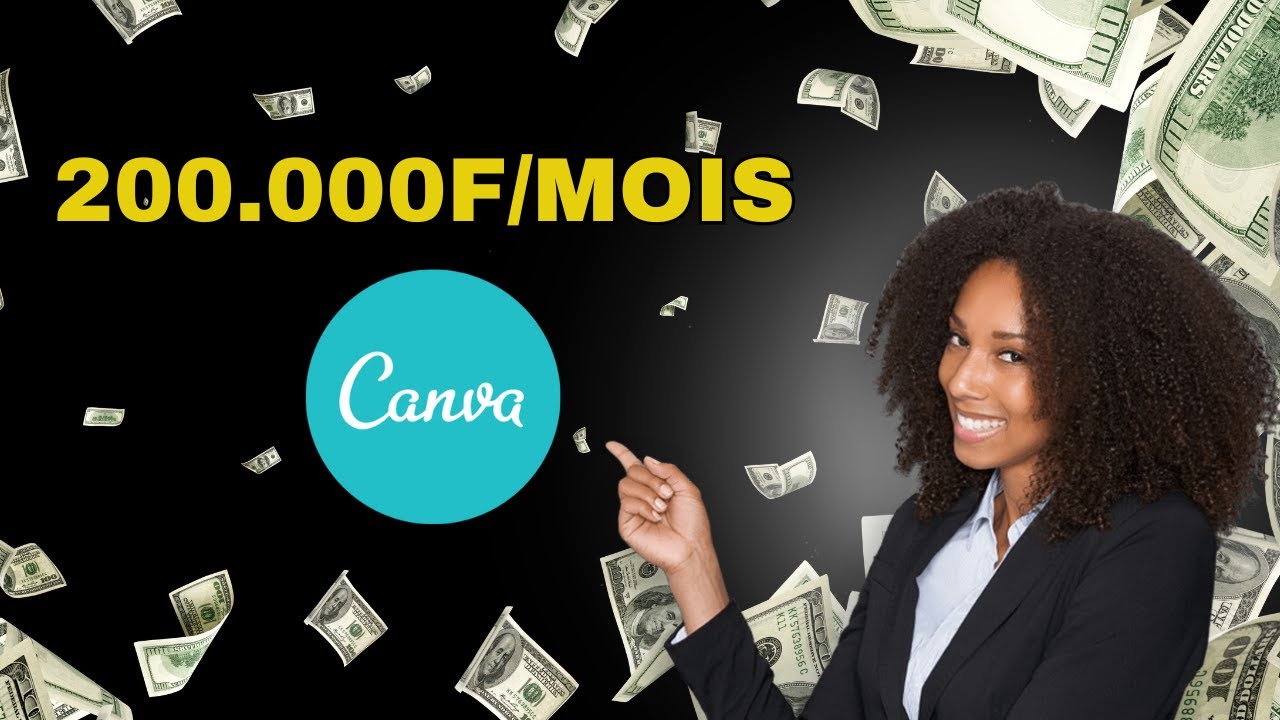 Gagner de l'argent avec Canva : 2 id&eacute;es de business en ligne [Wolof]