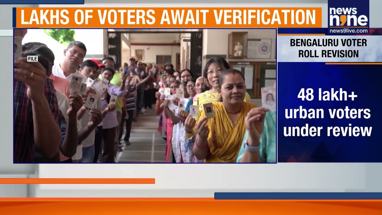 Bengaluru Voter Roll Revision: 48 Lakh Electors Flagged Under ASDDO Category | News9