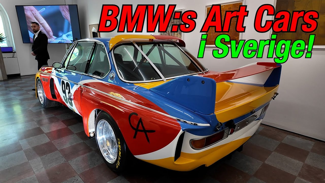 BMW:s Art Cars firar 50 år i Sverige!