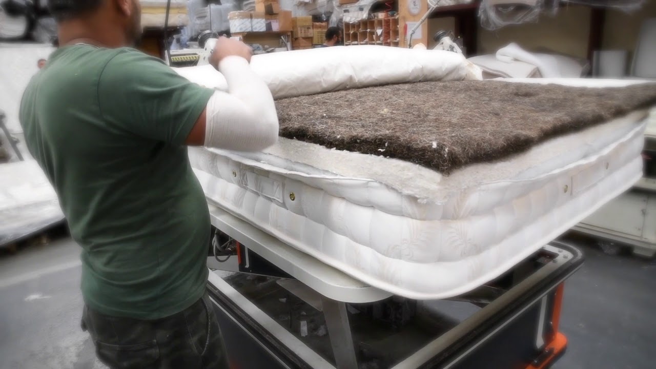 How it's made   Horsehair and Alpaca Pocket Sprung Mattress